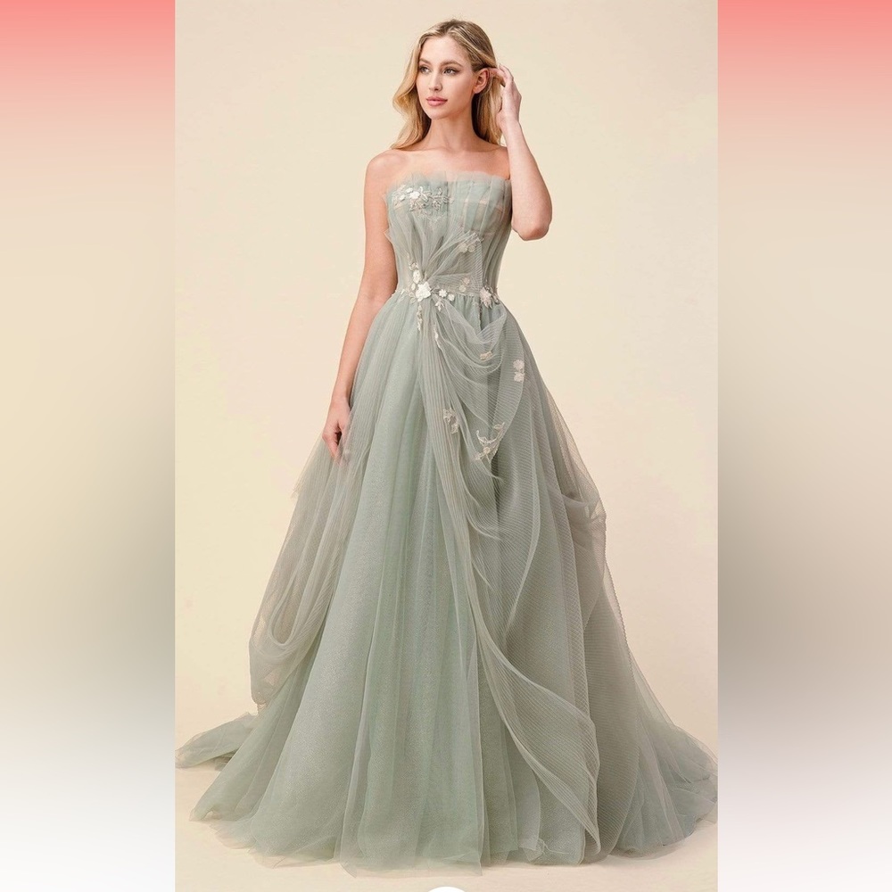 Andrea and Leo prom / wedding dress